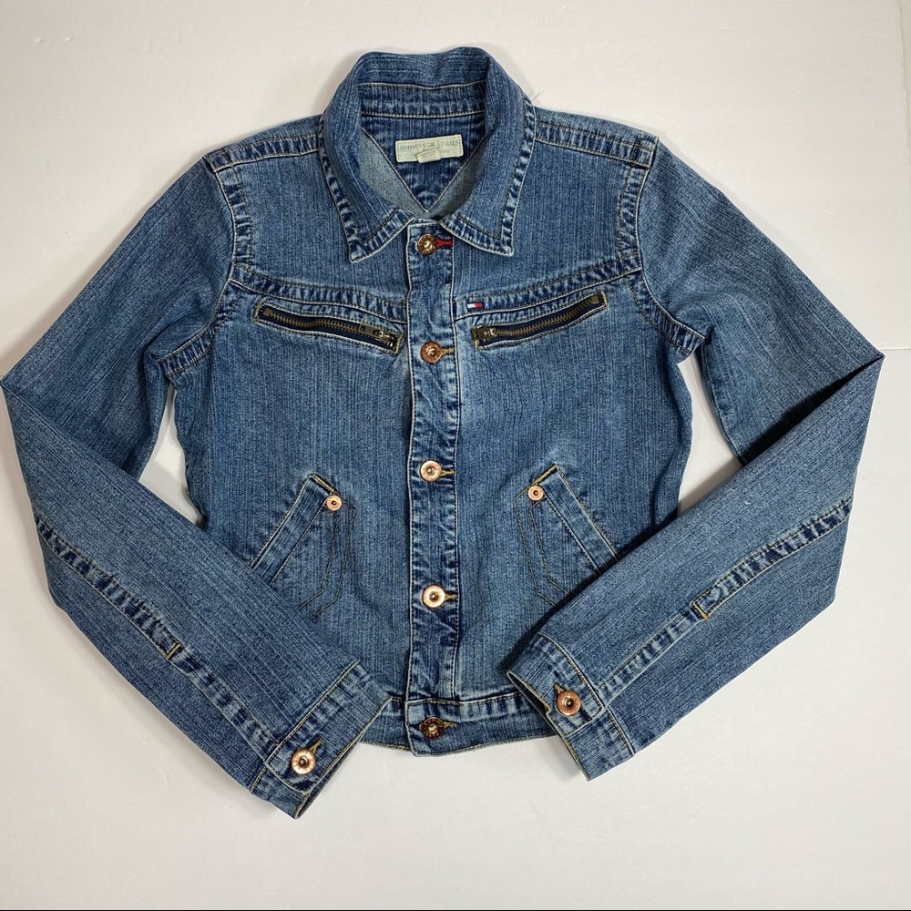 Vintage 90s Tommy Hilfiger Denim Jean Jacket M